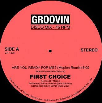 FIRST CHOICE / ファースト・チョイス / ARE YOU READY FOR ME? (MOPLEN OFFICIAL RE-MIX)