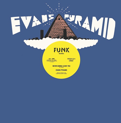 EVANS PYRAMID / エヴァンス・ピラミッド / NEVER GONNA LEAVE YOU / DIP DROP (12")