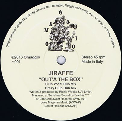JIRAFFE / OUT'A THE BOX(REISSUE)