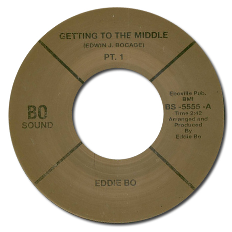 EDDIE BO / エディ・ボー / GETTING TO THE MIDDLE (7")