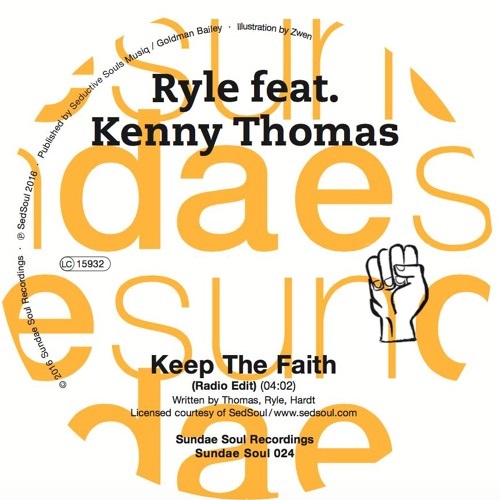 RYLE FEAT. KENNY THOMAS/ PEO FEAT. CHRIS /  KEEP THE FAITH / ANOTHER WEEKEND (T-GROOVE REMIX) (7")
