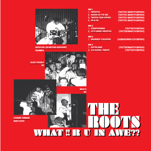 THE ROOTS (HIPHOP) / WHAT!! R U IN AWE?? "2LP"