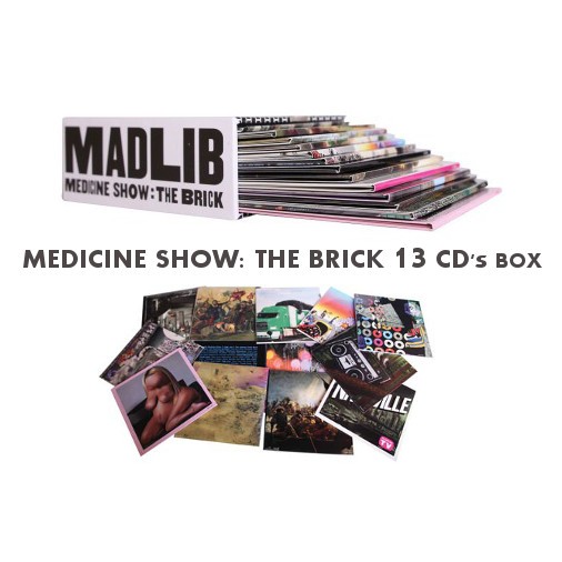 MADLIB / マッドリブ / MEDICINE SHOW: THE BRICK 13 DISCS COMPLETE SET