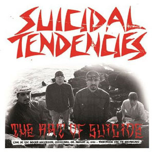 SUICIDAL TENDENCIES / ART OF SUICIDE - LIVE LIVE AT THE AGORA BALLROOM, CLEVELAND, OH AUGUST 31, 1990 - WESTWOOD ONE FM BRAODCAST (LP)