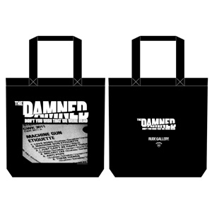 DAMNED / 映画 THE DAMNED「地獄に堕ちた野郎ども」x RUDE GALLERY-TOTE BAG