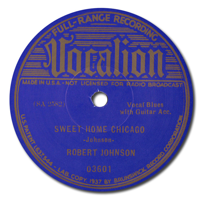 ROBERT JOHNSON / ロバート・ジョンソン / SWEET HOME CHICAGO / WALKIN' BLUES (7")