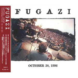 FUGAZI / フガジ / 10/30/96 SAPPORO,JAPAN COUNTERACTION