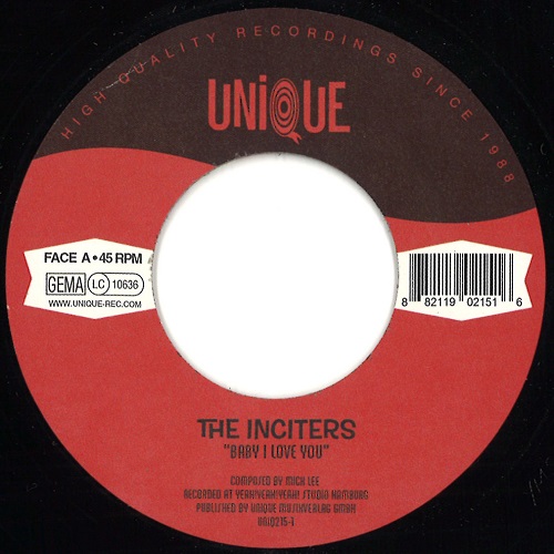 INCITERS / BABY, I LOVE YOU / BABY, ICH LIEB DICH (7")