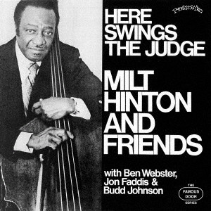 MILT HINTON / ミルト・ヒントン / Here Swings The Judge / ヒア・スウィングス・ザ・ジャッジ