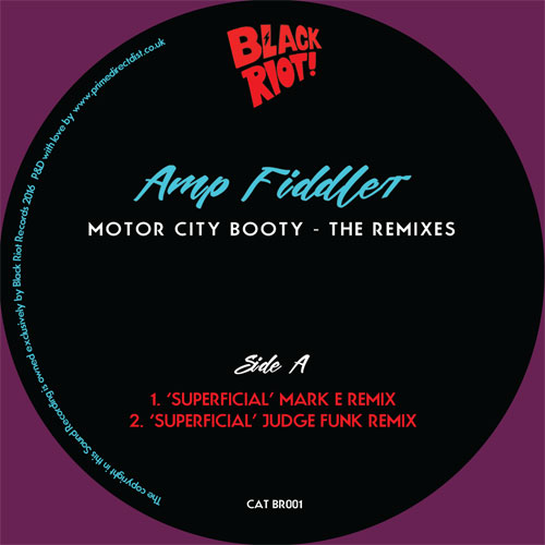 AMP FIDDLER / アンプ・フィドラー / MOTOR CITY BOOTY - MIXES