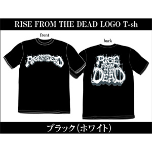 RISE FROM THE DEAD / RISE FROM THE DEAD T-SHIRT BLACK x WHITE (Mサイズ)