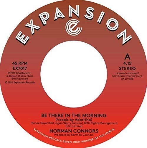 NORMAN CONNORS / ノーマン・コナーズ / BE THERE IN THE MORNING / I DON'T NEED NOBODY ELSE (7")