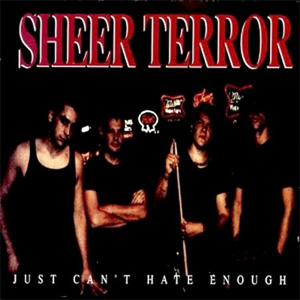 SHEER TERROR / シアー・テラー / JUST CAN'T HATE ENOUGH (LP)