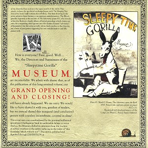 SLEEPYTIME GORILLA MUSEUM / スリーピータイム・ゴリラ・ミュージアム / GRAND OPENING & CLOSING - 180g LIMITED VINYL