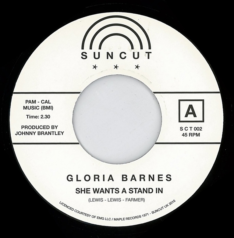GLORIA BARNES / グロリア・バーンズ / SHE WANTS A STAND IN / YOU DON'T MEAN IT