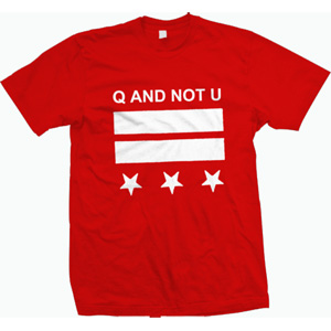 Q AND NOT U / キューアンドノットユー / DC LOGO SHIRT (Sサイズ)
