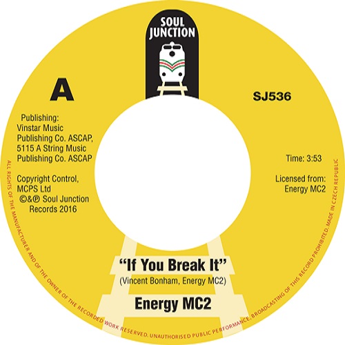ENERGY MC2 / IF YOU BREAK IT / OTHER SIDE OF THE MIRROR (7")
