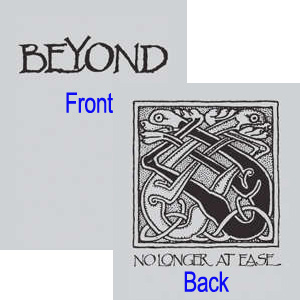 BEYOND (PUNK) / ビヨンド / NO LONGER AT EASE (GREY) Sサイズ