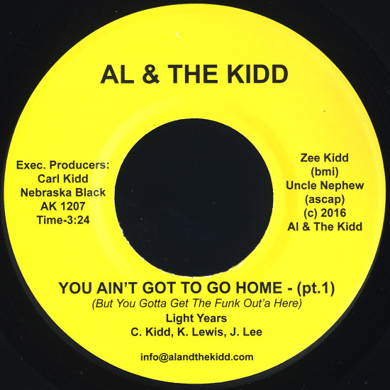LIGHT YEARS (SOUL/WASHINGTON) / YOU AIN'TGOT TO GO HOME (BUT YOU GOTTA GET THE FUNK OUT'A HERE) (7")