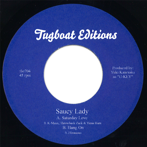 SAUCY LADY / ソーシィー・レディー / SATURDAY LOVE / HANG ON (7")
