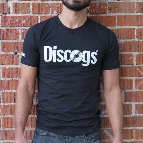 DISCOGS (DISCOGS.COM) / BLACK T-SHIRT (L)