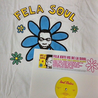 FELA SOUL (Fela Kuti + De La Soul) / FELA KUTI VS DE LA SOUL LP + T-SHIRT (S)