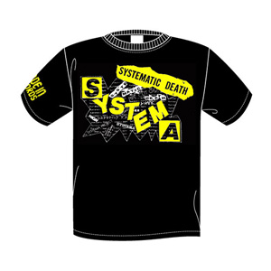 SYSTEMATIC DEATH / SYSTEMA T SHIRT BLACK (Sサイズ)