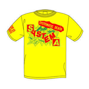 SYSTEMATIC DEATH / SYSTEMA T SHIRT YELLOW (Sサイズ)