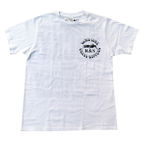 ROCKY & THE SWEDEN / THE BIG STONED T SHIRT WHITE (Sサイズ)
