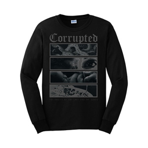 CORRUPTED / The Purity of the Lost and the Curse LONG SLEEVE T-SHIRT2 (Lサイズ)