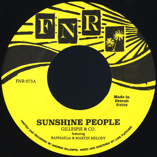 GILLESPIE & CO. / SUNSHINE PEOPLE / DOROTHY'S GROOVE(7")