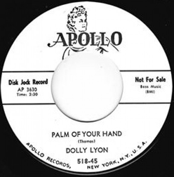 DOLLY LYON / PALM OF MY HAND / CALL ME DARLING(7")