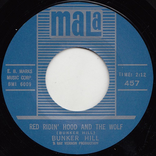 BUNKER HILL / バンカー・ヒル / RED RIDING HOOD AND THE WOLF / NOBODY KNOWS(7")