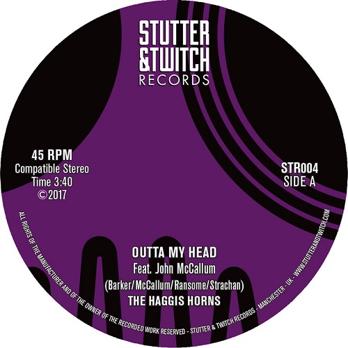 HAGGIS HORNS / ハギス・ホーンズ / OUTTA MY HEAD / GIVE ME SOMETHING BETTER (7")