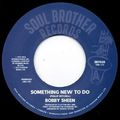 BOBBY SHEEN / ボビー・シーン / SOMETHING NEW TO DO / I MAY NOT BE WHAT YOU WANT (7")