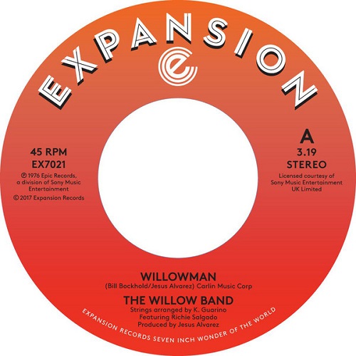 WILLOW BAND / WILLOWMAN / FUNKY GUITAR MAN (7")