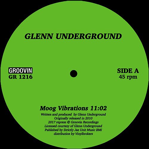 GLENN UNDERGROUND / グレン・アンダーグラウンド / MOOG VIBRATIONS/URBAN FLIGHT TO ATINER