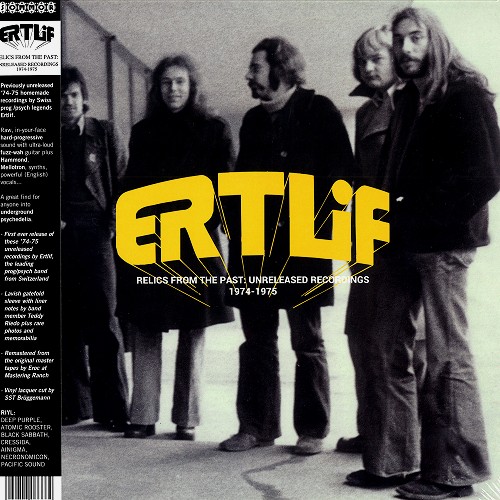 ERTLIF / RELICS FROM THE PAST: UNRELEASED RECORDINGS 1974-1975 - 180g LIMITED VINYL/REMASTER