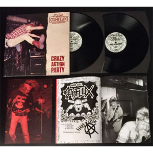 MAD CONFLUX / マッドコンフラックス / CRAZY ACTION PARTY (LIMITED BLACK 2LP)