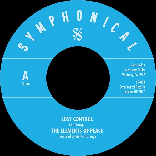 ELEMENTS OF PEACE / LOST CONTROL / LOVE CAME SUDDENLY(7")