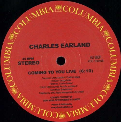CHARLES EARLAND / チャールズ・アーランド / COMING TO YOU LIVE / I WILL NEVER TELL(12")