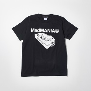MadMANIAC / SDAT Tee (Stencil)(黒/Sサイズ)