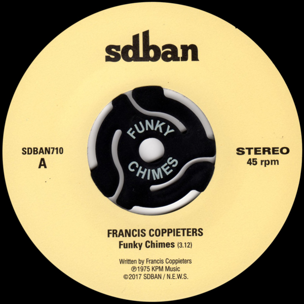 FRANCIS COPPIETERS / GEORGES HAYES AND HIS PHILARPOPIC ORCHESTRA / FUNKY CHIMES / CONCERTO FOR RIGHT FOOT AND ORCHESTRA (7")