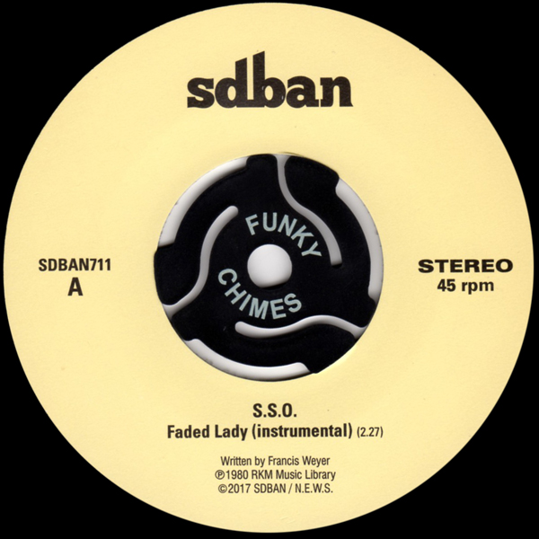 S.S.O. / ROLAND THYSSEN / FADED LADY / RIFF FOR PEGGY (7")