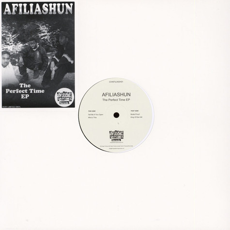 AFILIASHUN / THE PERFECT TIME EP