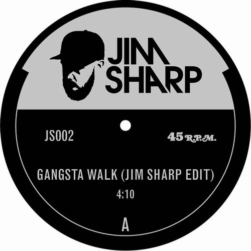 JIM SHARP / GANGSTA WALK / CAVE IN 7"