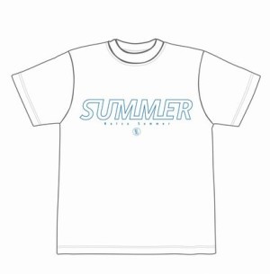 Natsu Summer / ナツ・サマー / Natsu Summer T-SHIRT WHITE M