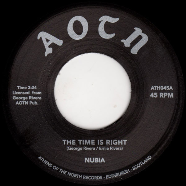 NUBIA / TIME IS RIGHT / FEELIN' FUNKY (7")
