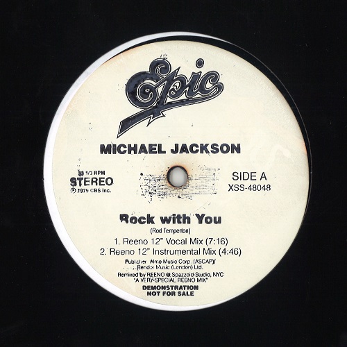 MICHAEL JACKSON / マイケル・ジャクソン / ROCK WITH YOU / P.Y.T. (REENO 12" MIXES) (12")