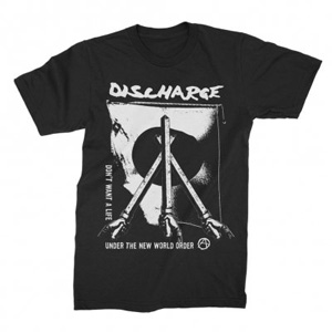 DISCHARGE / ディスチャージ / NEW WORLD ORDER T-SHIRT (M-SIZE)